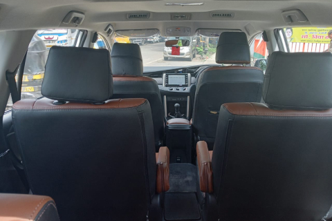 Innova Classic and Innova Crysta cab taxi for rent in Mumbai. Captain seat. Sedan and Innova taxi and car rental service starting from Rs.2300 for 8 hours / 80 kilometres. Book a cab for city ride, outstation trip, Mumbai city tour or airport transfer pick and drop.