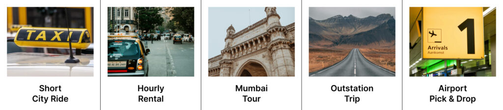 Innova Classic and Innova Crysta cab for rent in Mumbai. Sedan and Innova taxi and car rental service starting from Rs.2300 for 8 hours / 80 kilometres. Book a cab for city ride, outstation trip, Mumbai city tour or airport transfer pick and drop.